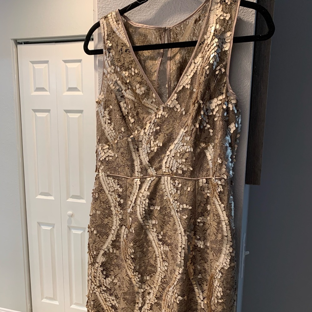 Gold Sequins dress